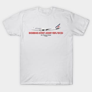 Boeing B747-400F/ER/SCD - Air France Cargo T-Shirt